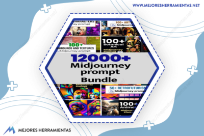 12000+ Midjourney Prompts Bundle