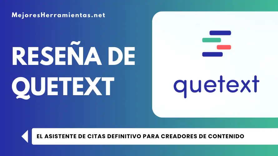 Reseña de Quetext - El asistente de citas definitivo para creadores de contenido